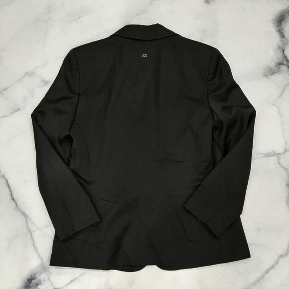 Escada Black Wool Blazer Size 40 - Picture 5 of 7